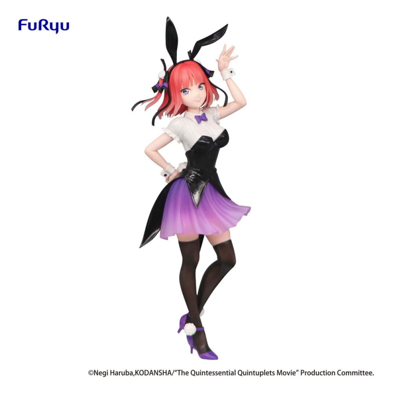 The Quintessential Quintuplets Movie Trio-Try-iT PVC Statue Nino Nakano Bunnies Ver (Furyu)