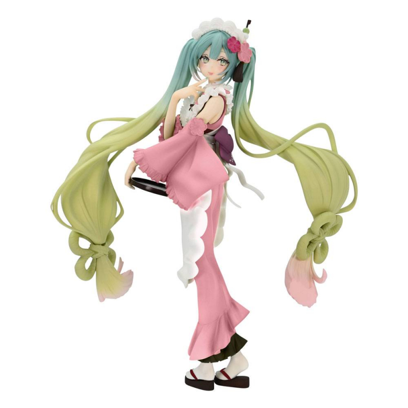 Hatsune Miku Exceed Creative PVC Statue Hatsune Miku Matcha Green Tea Parfait Another Color Ver. (FuRyu)