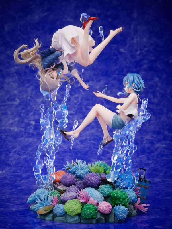 The Aquatope on White Sand PVC Statuen 1/7 Kukuru Misakino & Fuka Miyazawa (FuRyu)