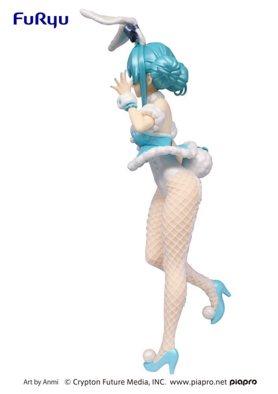 Hatsune Miku BiCute Bunnies PVC Statue Hatsune Miku White Rabbit Pearl Color ver. (FuRyu)