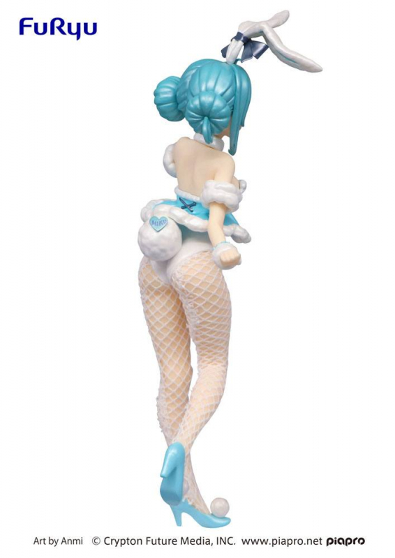 Hatsune Miku BiCute Bunnies PVC Statue Hatsune Miku White Rabbit Pearl Color ver. (FuRyu)