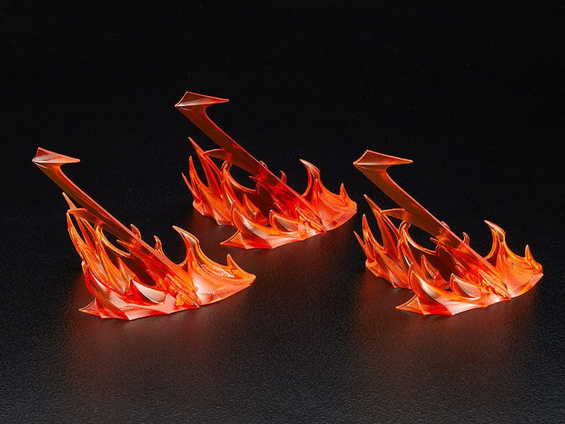 Original Character Parts for MODEROID Figures Flame Effect (Good Smile Company)