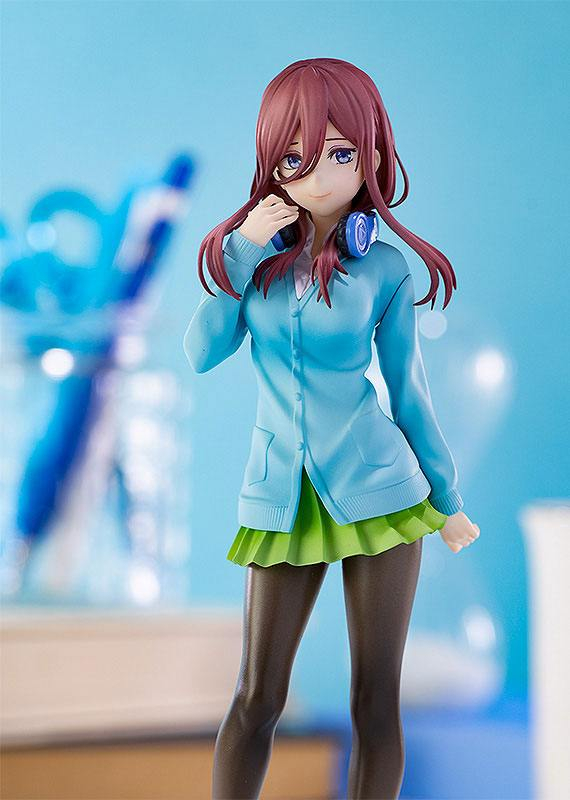 The Quintessential Quintuplets Pop Up Parade PVC Statue Miku Nakano (Good Smile Company) opened