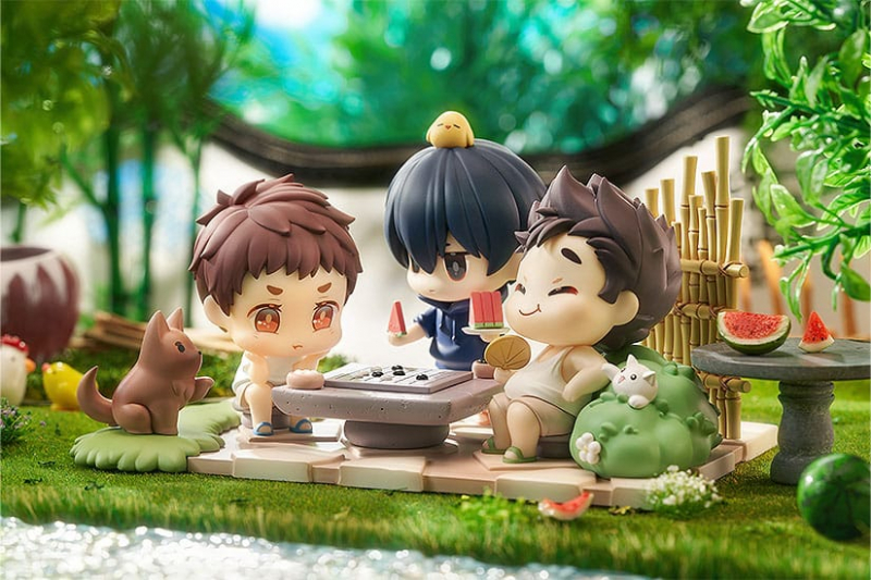 Time Raiders Statue Wu Xie & Zhang Qiling & Wang Pangzi: Yucun Shiqu Ver. (Good Smile Company)