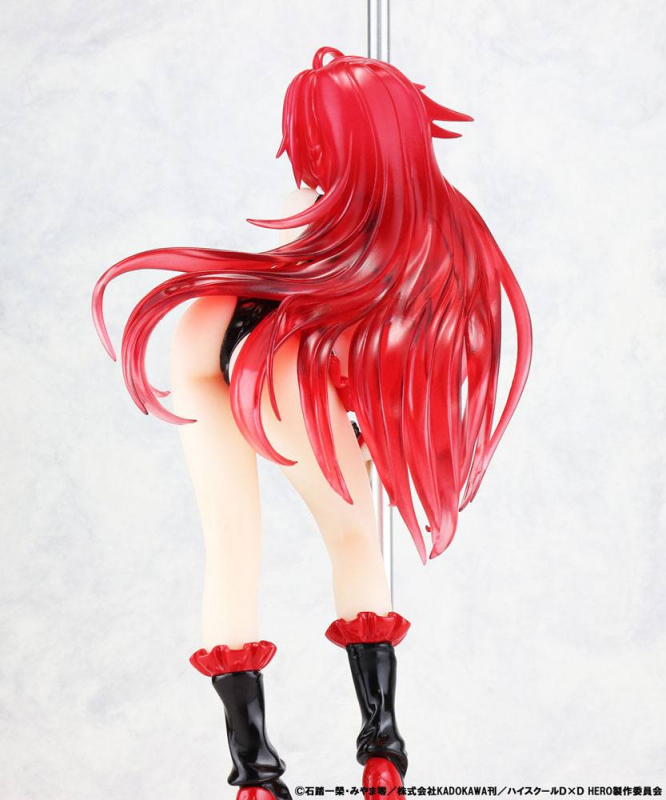 High School DxD Statue 1/7 Rias Gremory Pole Dance Ver. Black Color