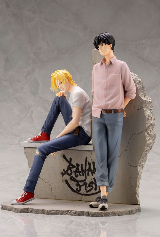 Banana Fish PVC ARTFXJ Statue 1/8 Ash & Eiji (Kotobukiya)