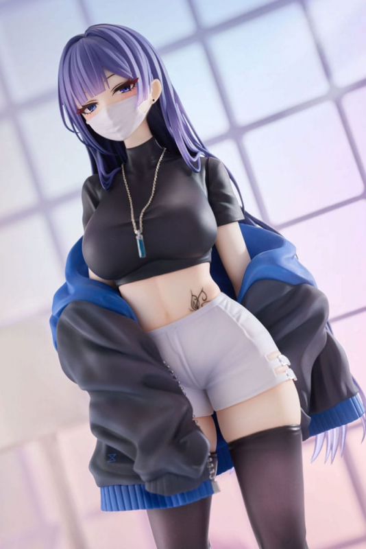 Original Character PVC Statue 1/7 Mask Girl Yuna (Maxcute)