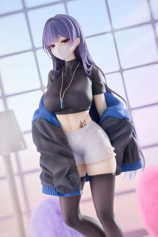 Original Character PVC Statue 1/7 Mask Girl Yuna (Maxcute)