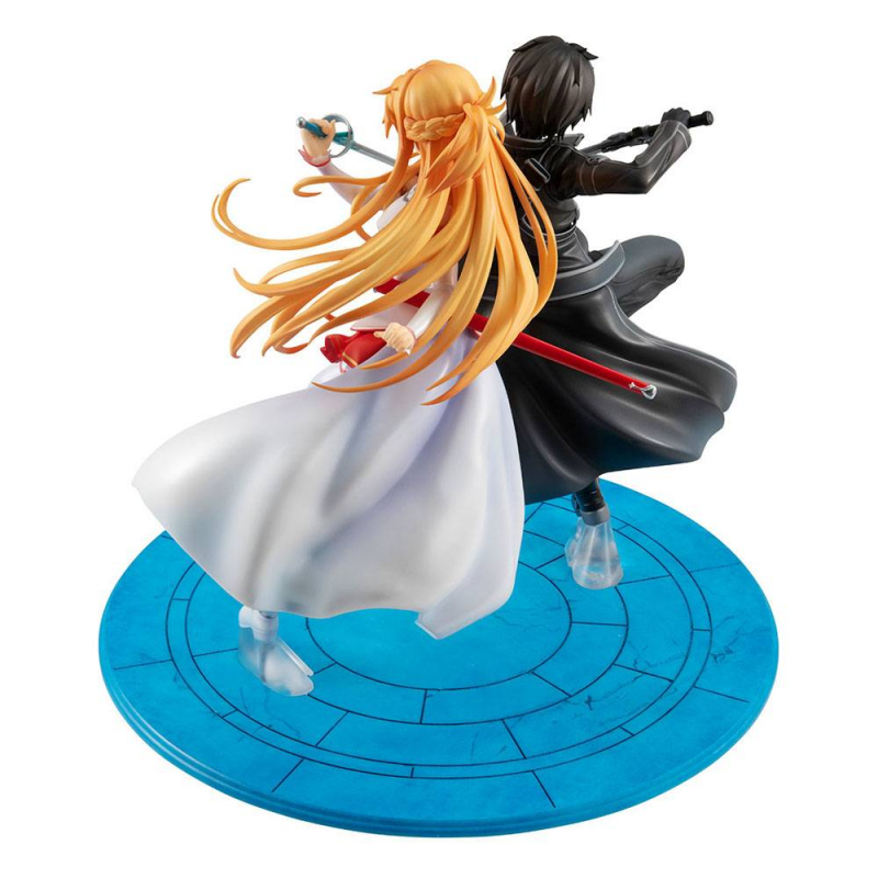 Sword Art Online PVC Statue Lucrea Kirito & Asuna 10th Anniversary (MegaHouse)