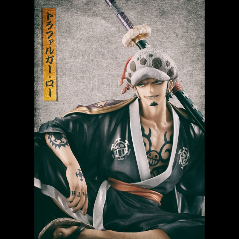 One Piece Portrait Of Pirates PVC Statue Warriors Alliance Trafalgar Law (Megahouse)