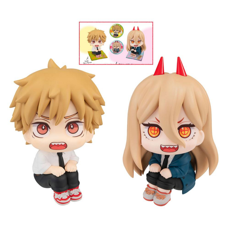Chainsaw Man Look Up PVC Statuen Denji & Power Limited Ver. (Megahouse)