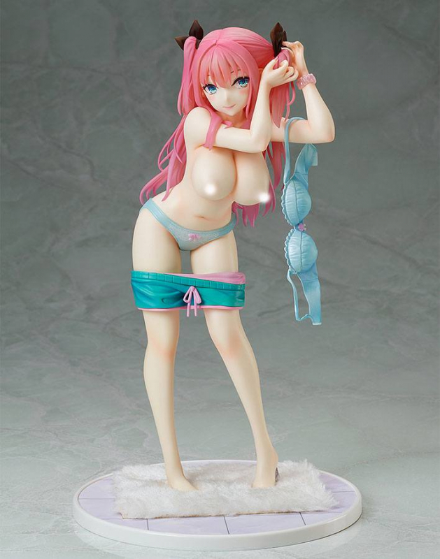 Original Character PVC Statue 1/6 Seikatsu Shuukan Ayaka Hinamori (Pink Cat)