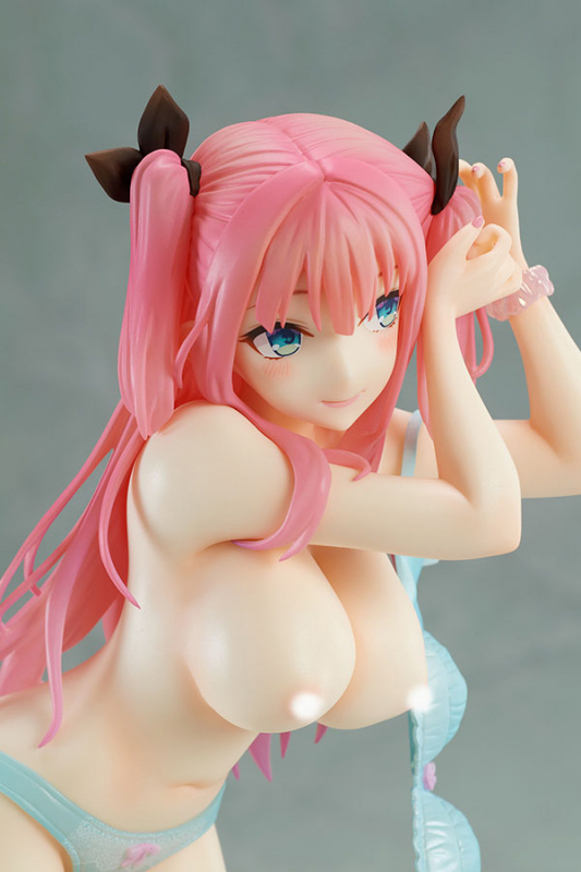 Original Character PVC Statue 1/6 Seikatsu Shuukan Ayaka Hinamori (Pink Cat)