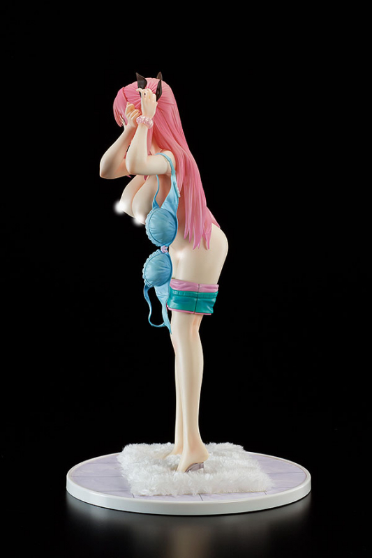 Original Character PVC Statue 1/6 Seikatsu Shuukan Ayaka Hinamori (Pink Cat)