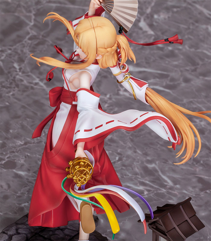Sword Art Online: Alicization - War of Underworld PVC Statue 1/7 Asuna Miko Ver. (Souyokusha)