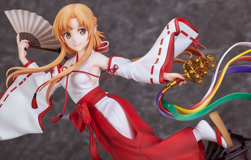 Sword Art Online: Alicization - War of Underworld PVC Statue 1/7 Asuna Miko Ver. (Souyokusha)