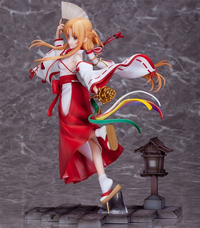 Sword Art Online: Alicization - War of Underworld PVC Statue 1/7 Asuna Miko Ver. (Souyokusha)