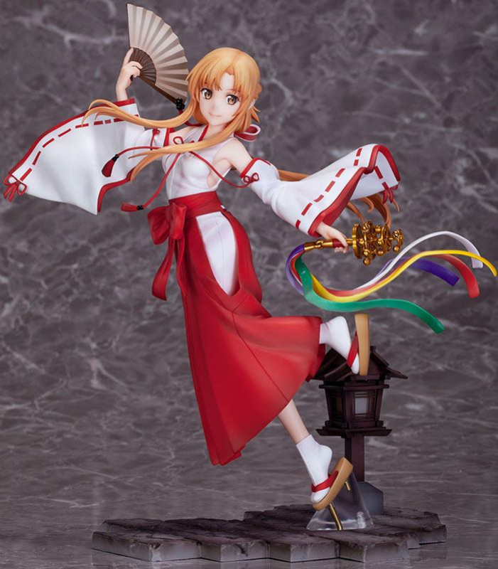 Sword Art Online: Alicization - War of Underworld PVC Statue 1/7 Asuna Miko Ver. (Souyokusha)