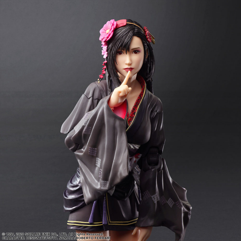 Final Fantasy VII Remake Play Arts Kai Actionfigur Tifa Lockhart Exotic Dress Ver. (Square-Enix)