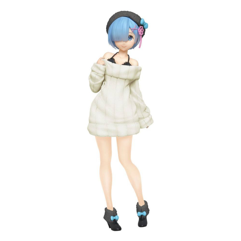 Re:Zero Precious PVC Statue Rem Knit Dress Ver. Renewal (Taito)