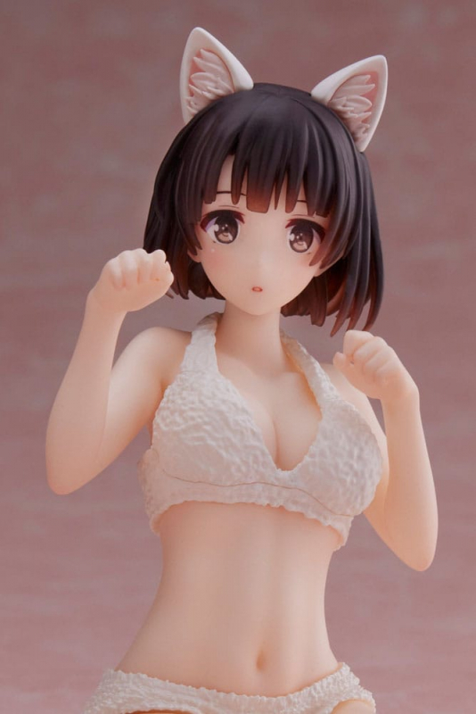 Saekano: How to Raise a Boring Girlfriend PVC Statue Megumi Kato Cat Roomwear Ver (Taito Prize)