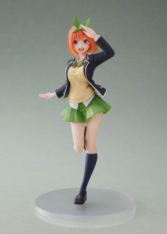 The Quintessential Quintuplets 2 PVC Statue Yotsuba Nakano School Uniform Ver Renewal Edition (Taito Prize)