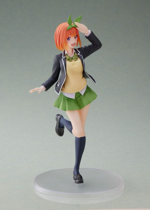 The Quintessential Quintuplets 2 PVC Statue Yotsuba Nakano School Uniform Ver Renewal Edition (Taito Prize)