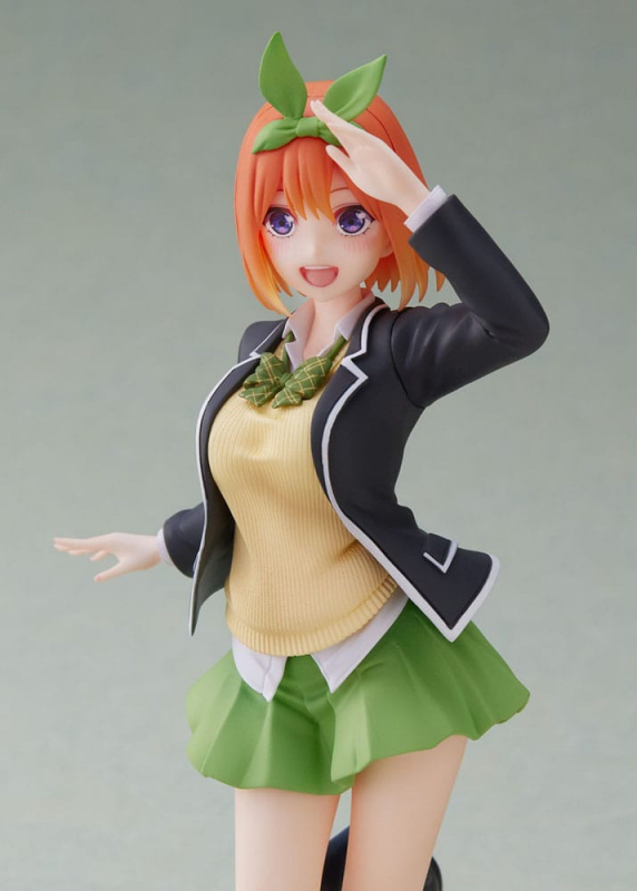 The Quintessential Quintuplets 2 PVC Statue Yotsuba Nakano School Uniform Ver Renewal Edition (Taito Prize)