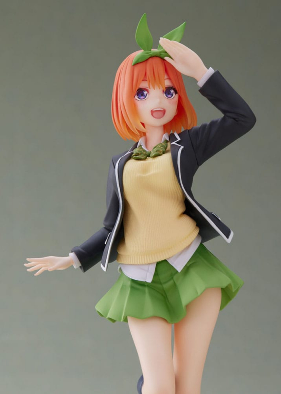 The Quintessential Quintuplets 2 PVC Statue Yotsuba Nakano School Uniform Ver Renewal Edition (Taito Prize)
