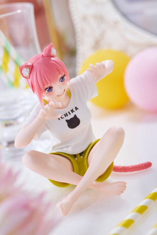 The Quintessential Quintuplets 2 PVC Statue Ichika Nakano Newley Written Cat Roomwear Ver. (Taito Prize)