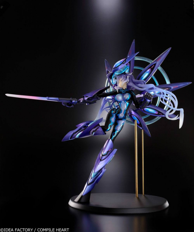 Megadimension Neptunia VII Statue 1/7 Next Purple Processor Unit Full Ver. (Vertex)
