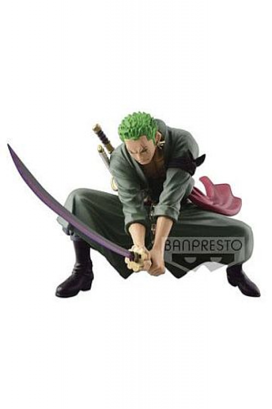 One Piece Scultures Figur Big Zoukeio 4 Zoro (Banpresto)